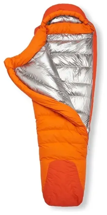 Спальный мешок Rab Andes Windstopper Regular, -30C/-22F, Left Zip, Atomic