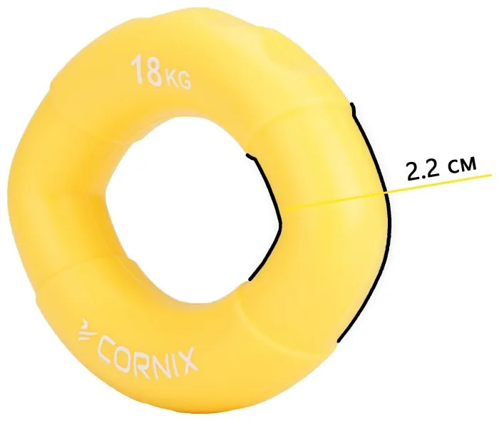 Эспандер кистевой силиконовый Cornix 18 кг XR-0073
