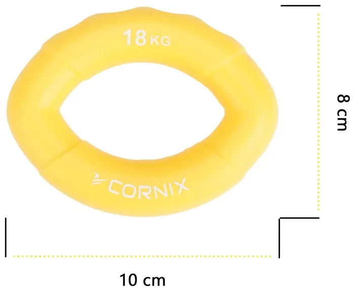 Эспандер кистевой силиконовый Cornix 18 кг XR-0073