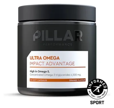 Омега-3 PILLAR Performance Ultra Omega 90 капсул
