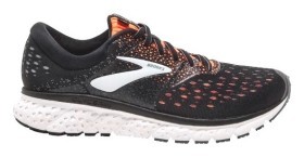 Кросівки чоловічі Brooks GLYCERIN 16 M 42 (8.5US) Black/orange/grey (1102891D069)