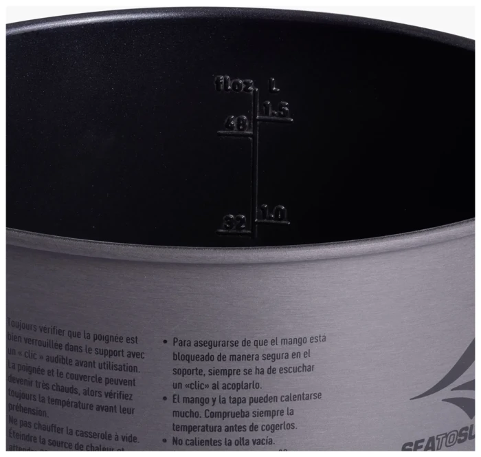 Набір посуду Sea to Summit Frontier UL Two Pot Cook Set, 14 предметів, на 4 персони