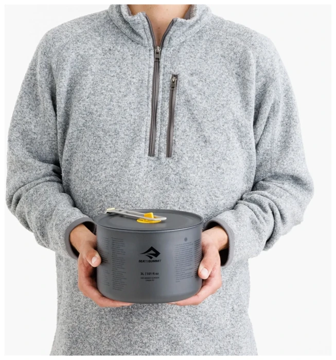 Набір посуду Sea to Summit Frontier UL Two Pot Cook Set, 14 предметів, на 4 персони
