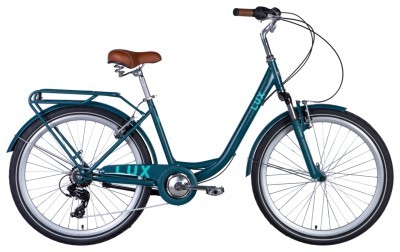 Велосипед 26&quot; Dorozhnik LUX AM 2024 (смарагдовий (м))