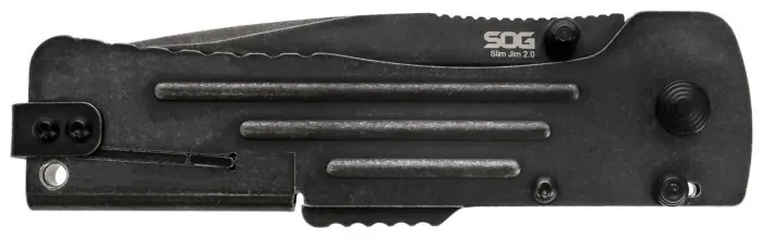 Ніж складаний SOG SlimJim 2.0, Black