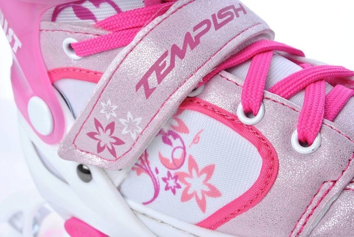 Роликовые коньки Tempish Swist Flash, розовые