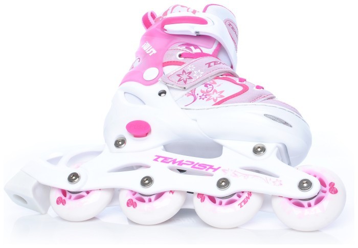 Роликовые коньки Tempish Swist Flash, розовые