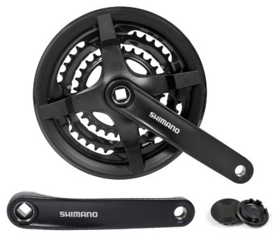Шатун L170мм 24-34-42Т SHIMANO FC-TY301 під квадрат
