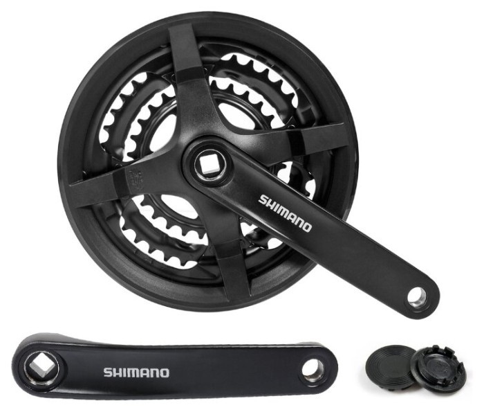 Шатун L170мм 24-34-42Т SHIMANO FC-TY301 під квадрат, укр, укр