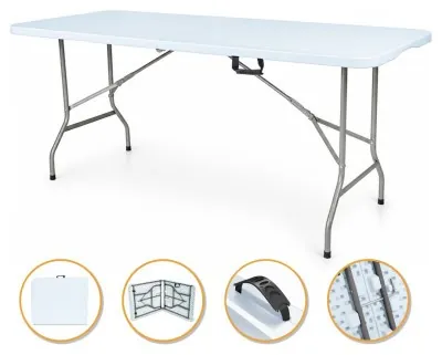 Раскладной туристический стол LEOBRO Tourismo 180 x 70 см (LB-1061)