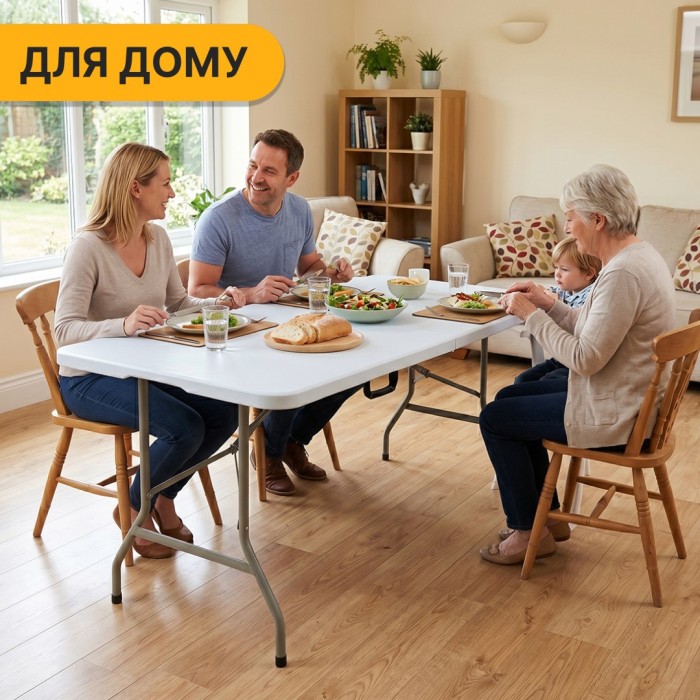 Раскладной туристический стол LEOBRO Tourismo 180 x 70 см (LB-1061)