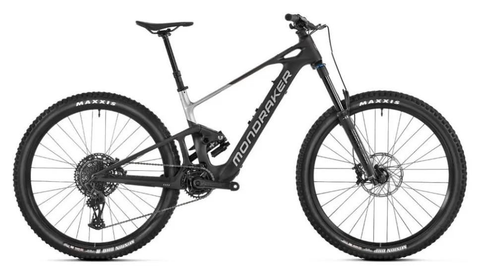 Електровелосипед MONDRAKER NEAT R Carbon 29" 160mm, 360Wh TQ HPR-50, Black/Silver, M (SPT_10.24243)