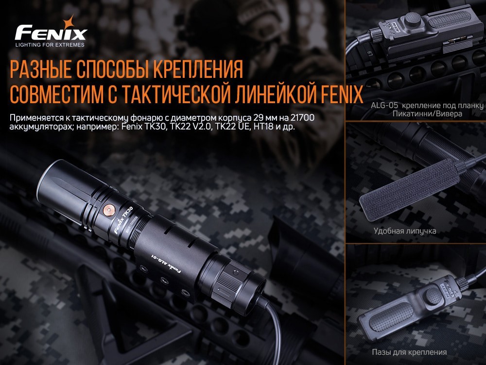 Виносна тактична кнопка Fenix AER-04, укр, укр