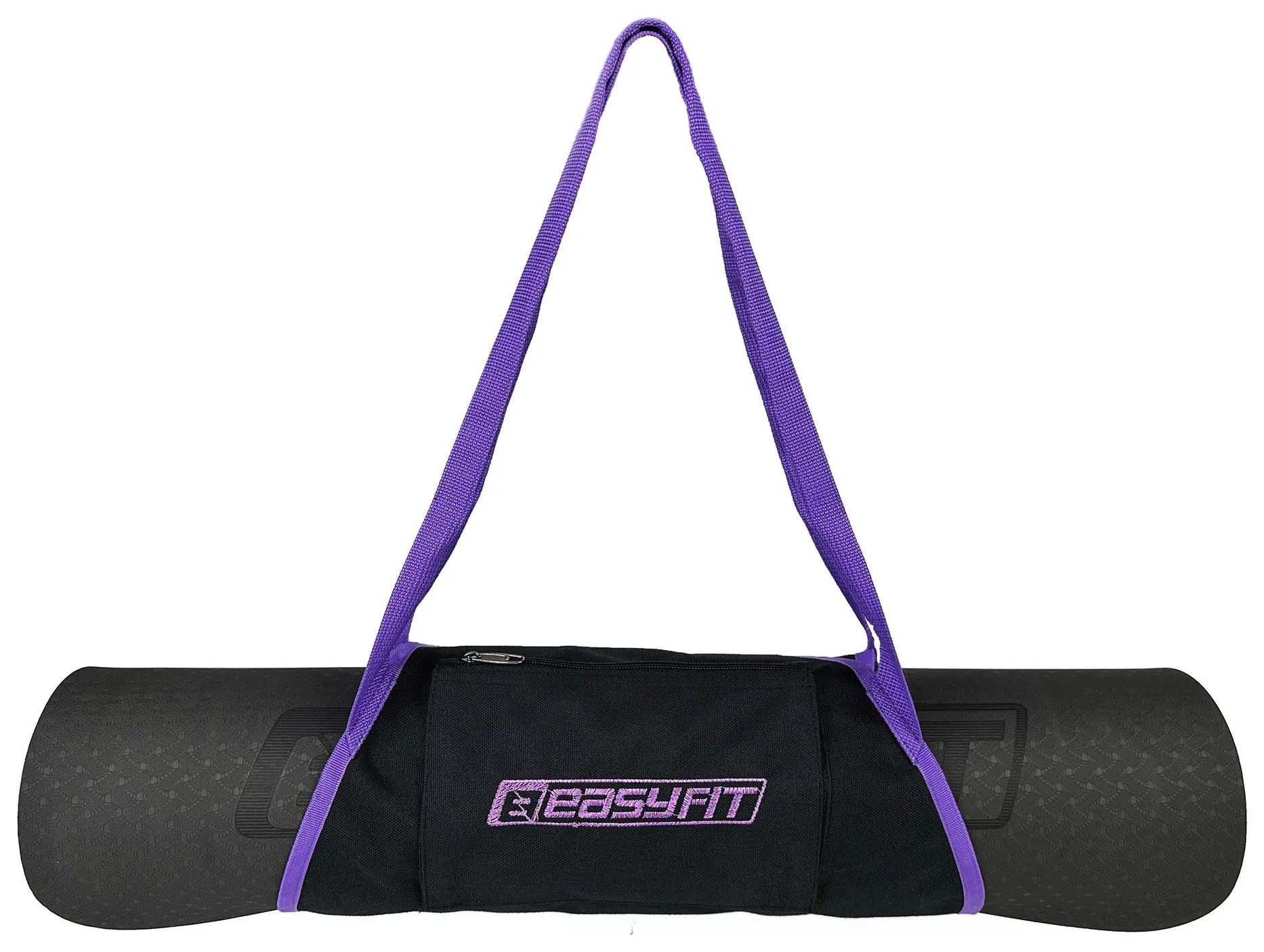 Сумка-переноска EasyFit для йога-килимка Фіолетова (EFIT_EF-YB38-V)