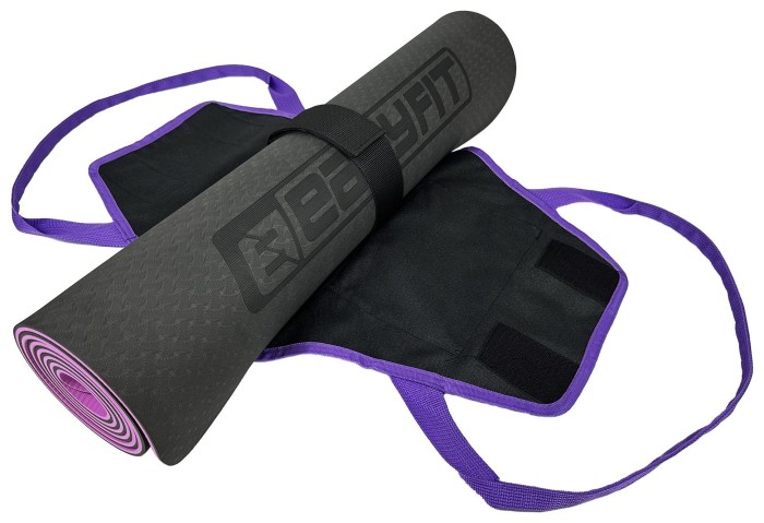 Сумка-переноска EasyFit для йога-коврика Фиолетовая