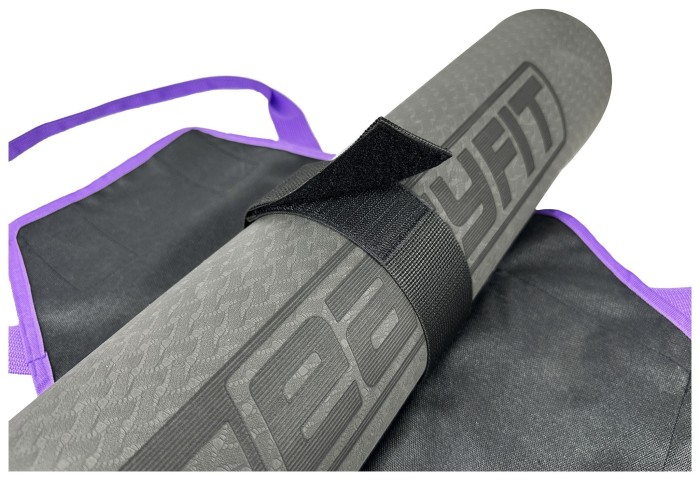 Сумка-переноска EasyFit для йога-коврика Фиолетовая