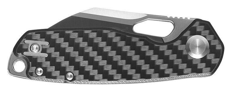 Нiж складаний Firebird FH924-CF чорне тиснення, укр, укр