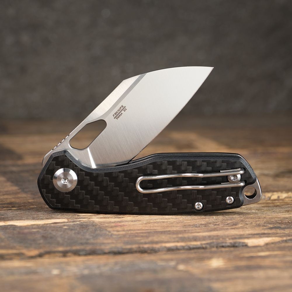 Нiж складаний Firebird FH924-CF чорне тиснення, укр, укр