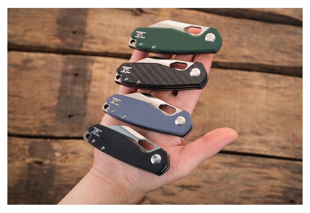 Нiж складаний Firebird FH924-CF чорне тиснення, укр, укр