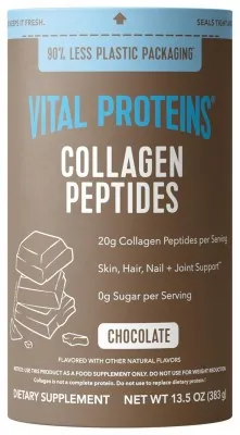 Collagen Peptides - 383g Chocolate (Поврежденная банка)