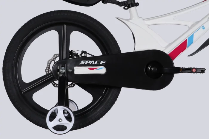 Велосипед MG 20" SPACE KID STAR DD рама-11" білий з рожевим 2026