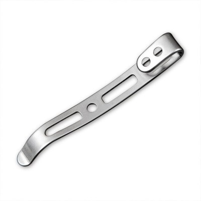 Клипса карманная стальная (58 мм) Sencut без винтов SA15B