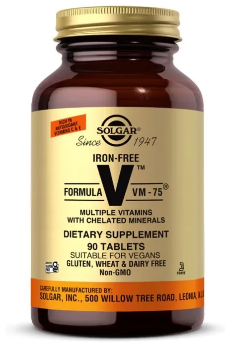 Iron-Free Formula VM-75® - 90 tabs
