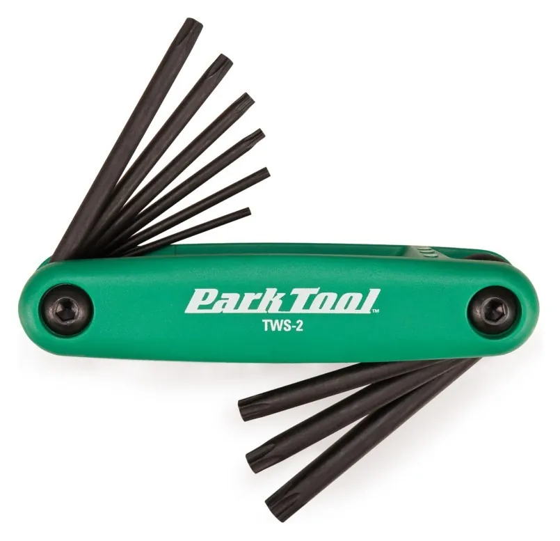 Набір торксів Park Tool TWS-2 T7/T9/T10/T15/T20/T25/T27/T30/T40 складаний (TOO-D7-02)