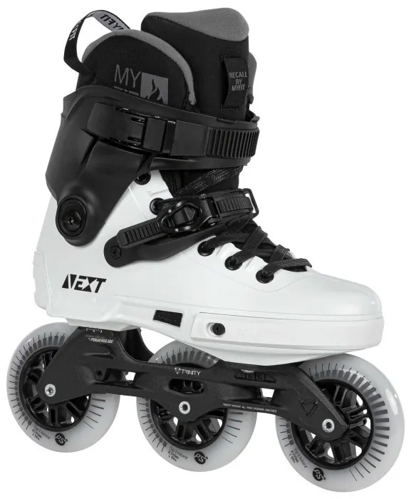 Фрискейт ролики POWERSLIDE ( 908367 ) Next Black White 100 2023