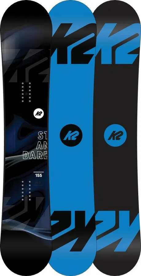 Сноуборд K2 STANDARD 158 Black/Blue (11C0014) (163 см black/blue/night life)