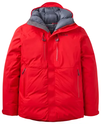 Чоловіча зимова пухова куртка Rab Batura Jacket, Summit Red, M
