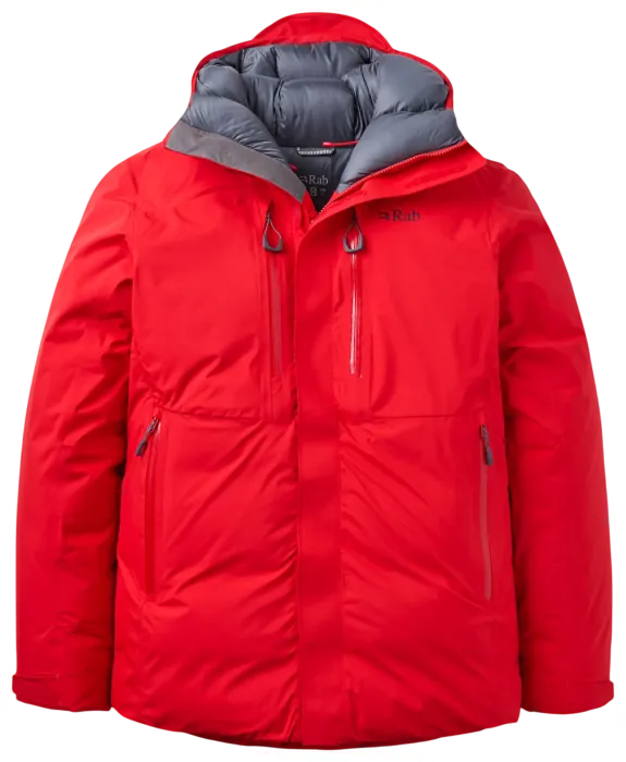 Чоловіча зимова пухова куртка Rab Batura Jacket, Summit Red, M