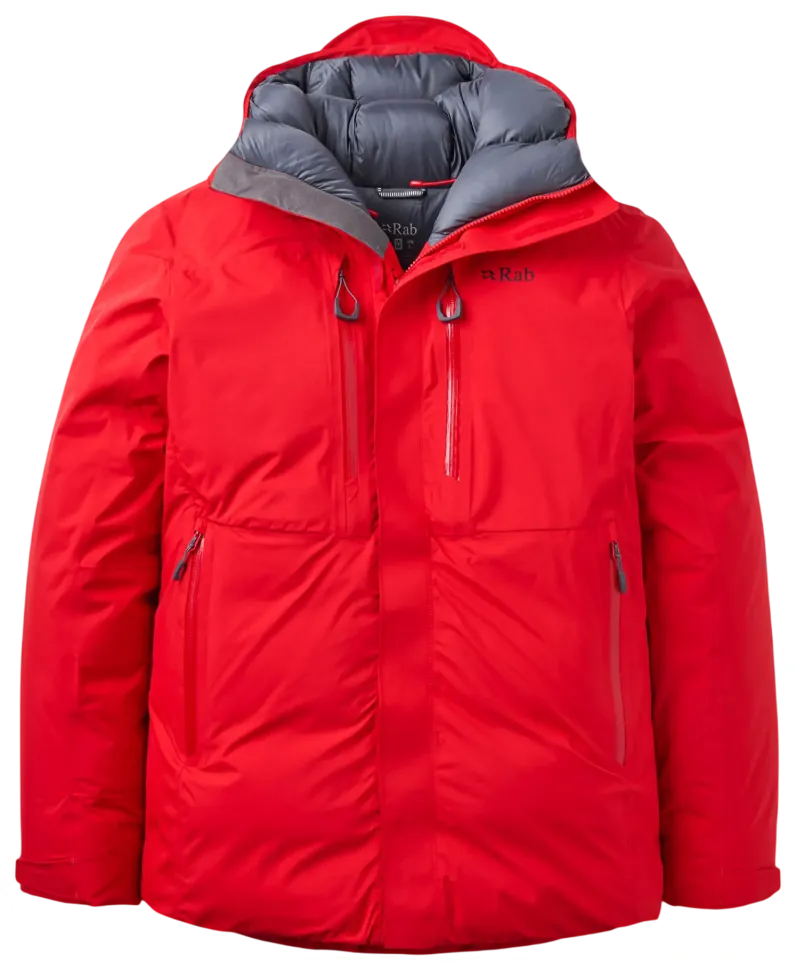 Чоловіча зимова пухова куртка Rab Batura Jacket, Summit Red, M (SHM_RB QDC-03-SUR-MED)
