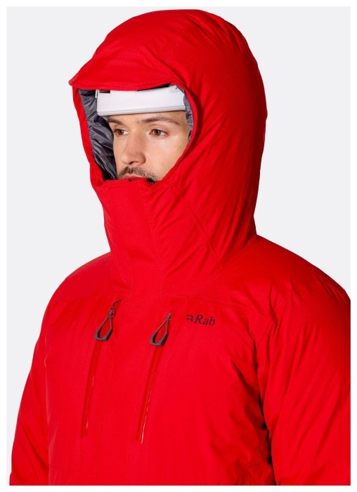 Чоловіча зимова пухова куртка Rab Batura Jacket, Summit Red, M