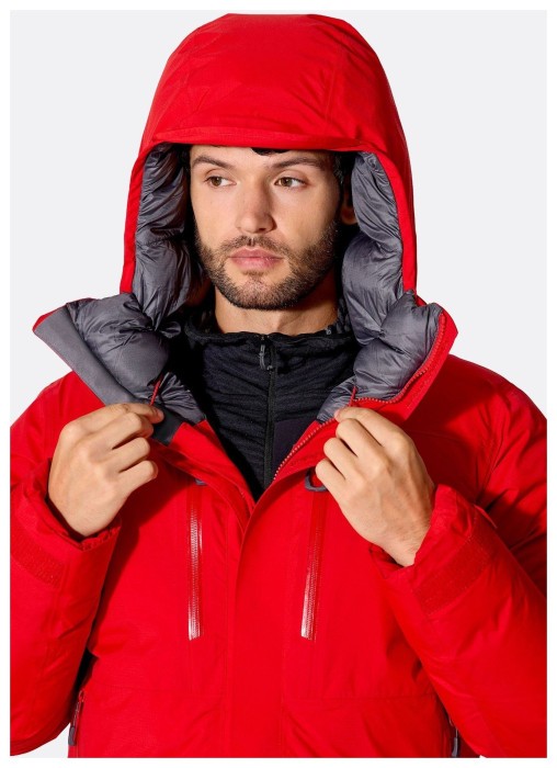 Чоловіча зимова пухова куртка Rab Batura Jacket, Summit Red, M
