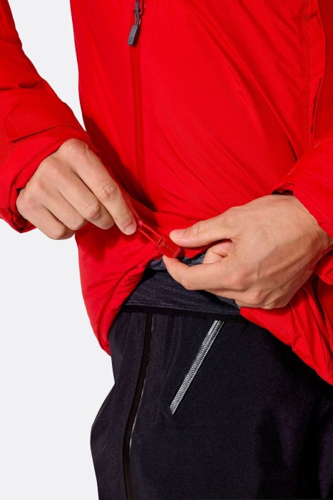 Чоловіча зимова пухова куртка Rab Batura Jacket, Summit Red, M