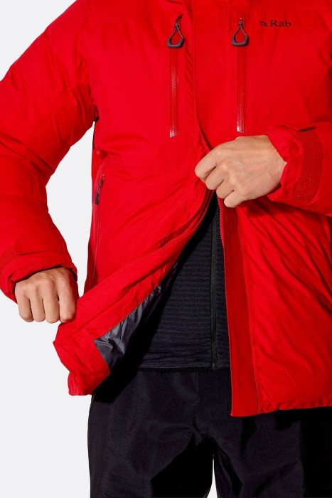 Чоловіча зимова пухова куртка Rab Batura Jacket, Summit Red, M