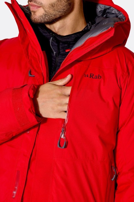 Чоловіча зимова пухова куртка Rab Batura Jacket, Summit Red, M