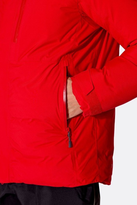 Чоловіча зимова пухова куртка Rab Batura Jacket, Summit Red, M