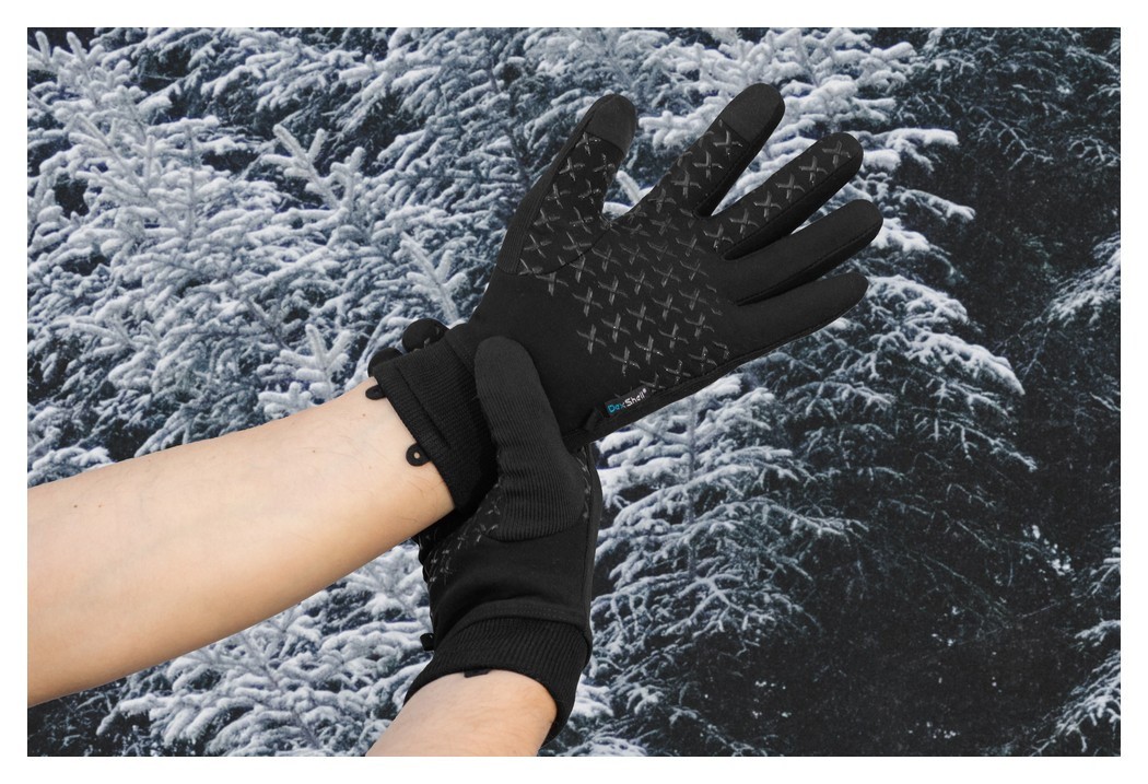 Рукавички водонепроникні Dexshell StretchFit 2.0 Gloves,  р-р L, чорні