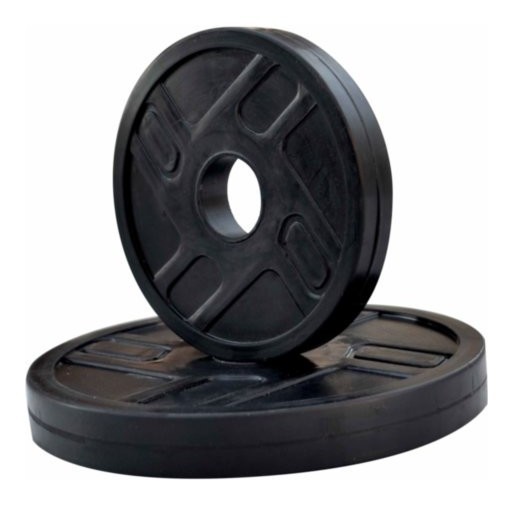 Гантелі набірні гумові Rn-Sport по 31 кг.