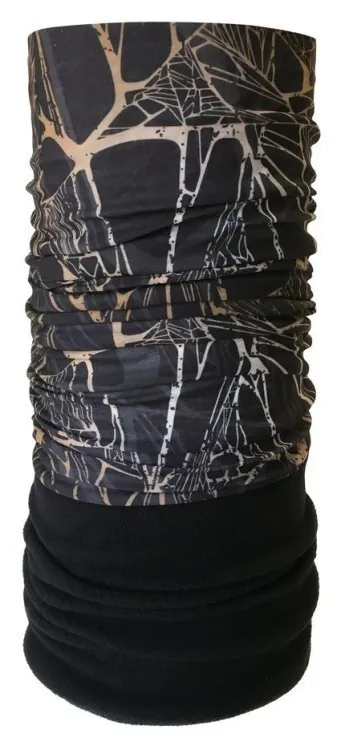 Бандана-бафф багатофункціональна Level SPIDERWEB One size Black/brown (LSMS21U4M) (one size black, brown)