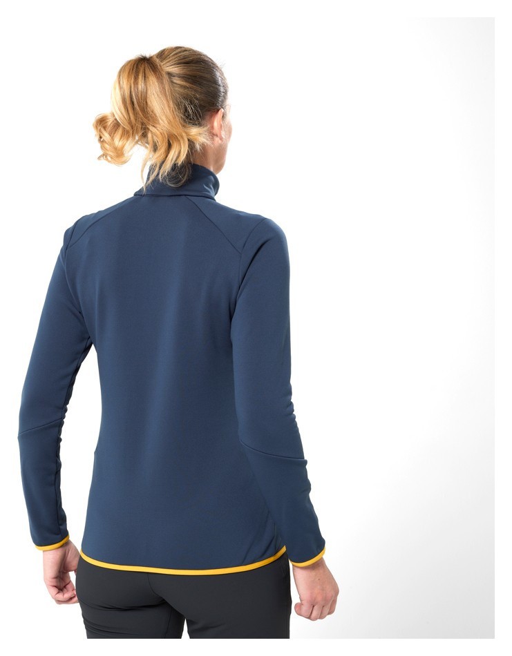 Женская кофта флисовая Millet SENECA TECNO II PO W S Saphir 7317 (MIV9177-WRH)