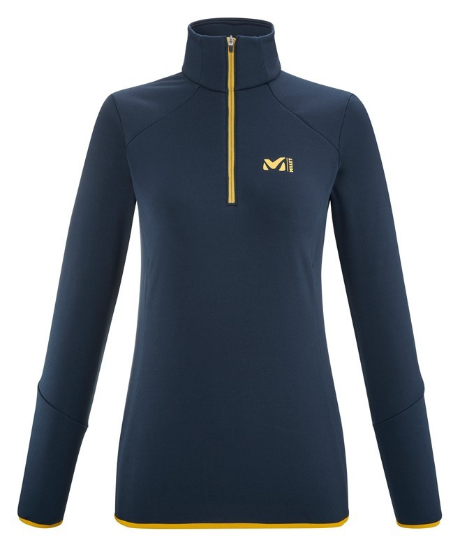 Женская кофта флисовая Millet SENECA TECNO II PO W S Saphir 7317 (MIV9177-WRH)