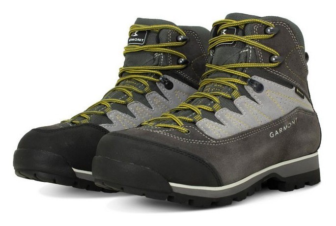 Ботинки трекинговые мужские Garmont LAGORAI M 41.5 (7.5UK) Dark grey/dark yellow (002043)