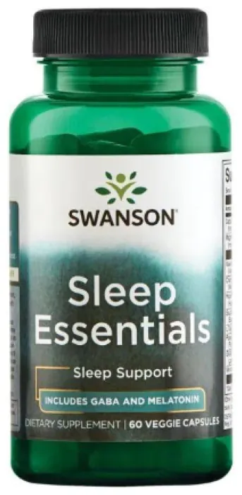 Sleep Essentials - 60 Veg Caps Per Bottle (Поврежденная банка)