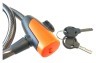 Замок для велосипеда тросовий Tempesta KEY LOCK Black/orange (FSD-LK127005), укр Фото - 1