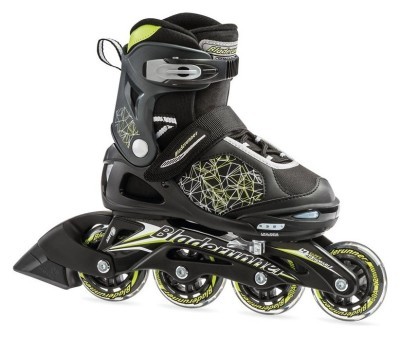 Роликовые коньки детские Bladerunner PHASER FLASH 32-35 (1.0) 205-220мм Black/green (0T910400 T83)