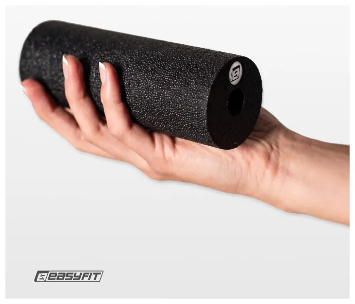 Масажний ролик EasyFit EPP 15х5 см чорний