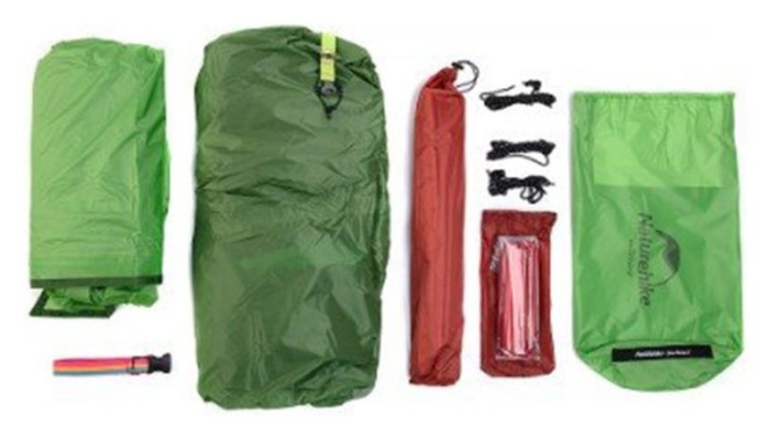 Намет двомісний з килимками Naturehike Star River 2 NH17T012-T, світло-зелений